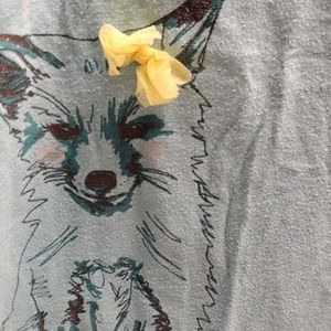 Cherokee extra large light blue top kids